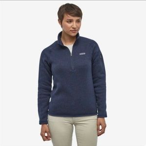 Patagonia Women's Better Sweater 1/4-Zip Fleece Pullover in Classic